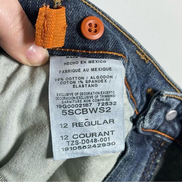 Wrangler Jeans, Size 12 Reg. Adjustable Waist. Excellent condition! - Picture 6 of 6